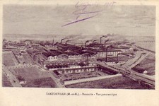 CPA 54 Lorraine Env. Nancy TANTONVILLE Vue aérienne de la BRASSERIE 1918