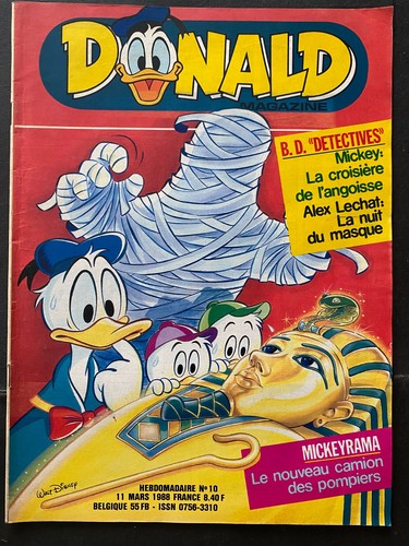 Donald magazine 10 mars - magazine,