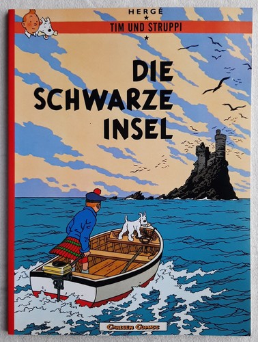 Tintin ile noire herge - tintin, l'ile