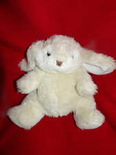 Doudou Peluche Marionnette IKEA LAPIN TITTA Beige Crème