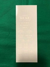 LEAK STEREO 20 decals white -