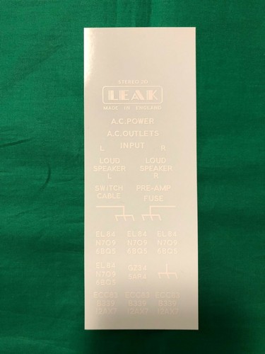Leak stereo decals - stereo,