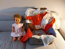 Grande Poupée RAYNAL 10 CLODREY BELLA GEGE 60 CM avec Vetements Et Valise 