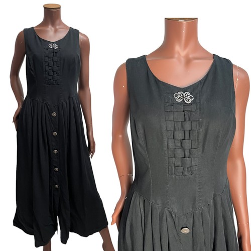 Vintage dirndl robe 14 - 12,