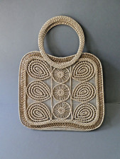 ancien sac cabas en raphia
