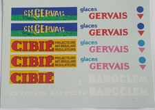 décalcomanie pour modèle