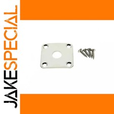 JakeSpecial – Gibson Les Paul Metal Jack Plate Chrome Black Gold