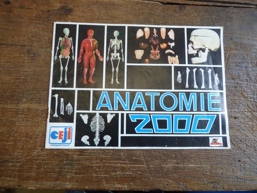 Notice jeu anatomie 2000 - jeu,
