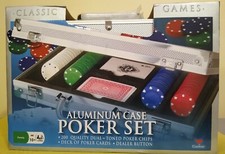 Poker Set In Aluminum Carry