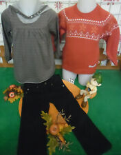 lot 9 vêtements enfant 2 ans fille,jean,tunique,pull,sweat,pantalon,legging ....