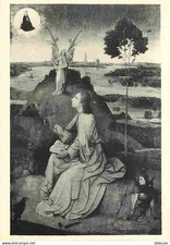 Art - Peinture - Jérome Bosch - Hieronymus Bosch - Saint Jean à Pathmos - CPM -