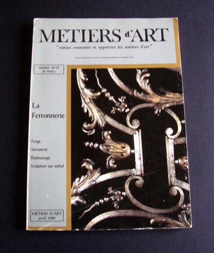 Ferronnerie métiers art - métiers, d'art