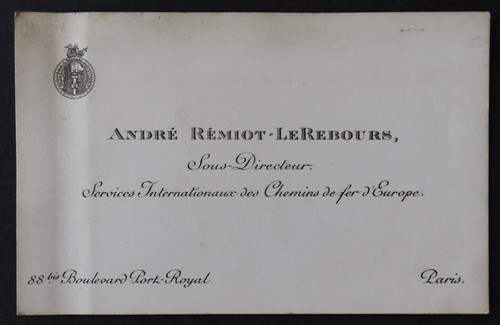 Carte visite noblesse - carte,