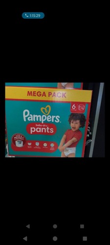 Mega pack couches pampers - pack,