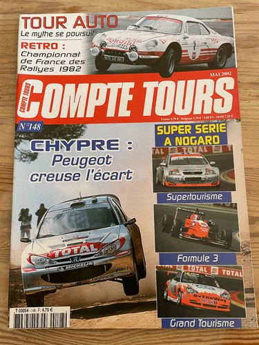 Magazine compte tours 148 - compte, n°148