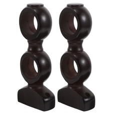  Lot de 2 supports de tringle