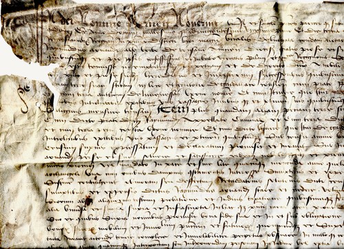 1421 rare parchemin manuscrit - 1421,