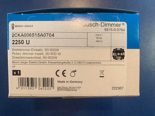 Busch jaeger variateur - busch,