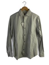 Nigel Cabourn Manches Longues Chemises Blanc 50 Utilisé