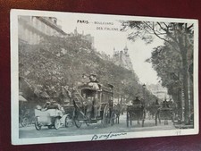 CPA Carte postal Paris Boulevard des Italiens 1903