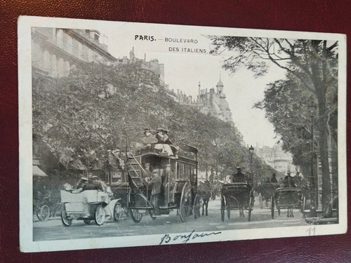 Cpa carte postal paris - carte,