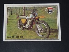 #119 MAICO 400 GS ALLEMAGNE PFÄFFINGEN PANINI SUPER MOTO 1975