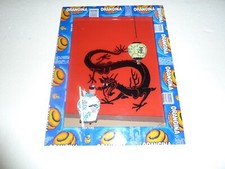 beau fixée sous verre  de