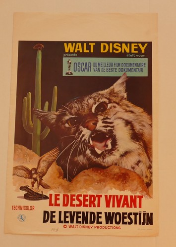Desert vivant affiche cinema