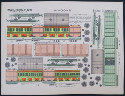 Découpage wagon train - wagon,