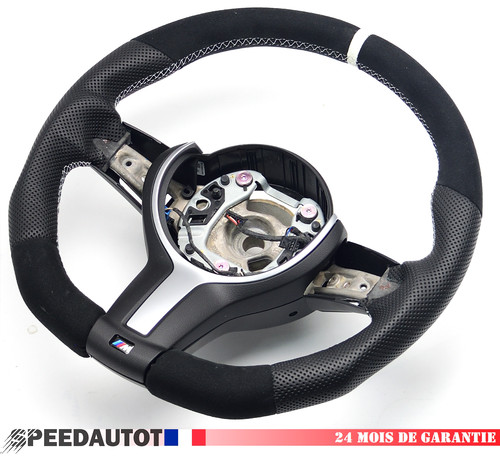 Volant alcantara cuir - alcantara, bmw