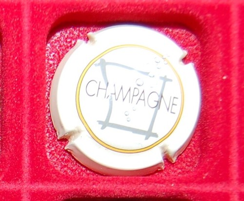 Plaque muselet de - plaque,