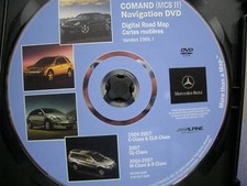 DVD de navigation GPS Mercedes Classe GL,ML,C,CL,R 2005-2007