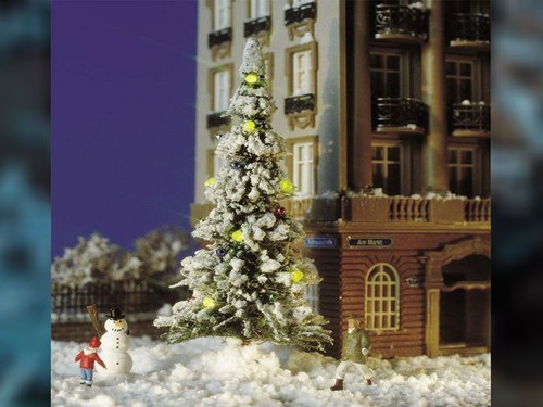 Busch sapin noël - sapin, éclairé