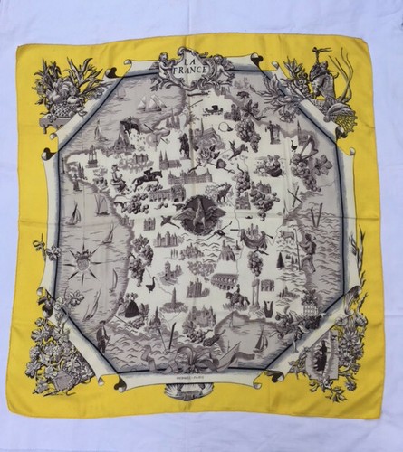 Foulard hermès 100 soie - foulard, 100%