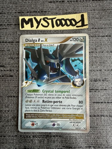 Carte pokémon dialga - carte,