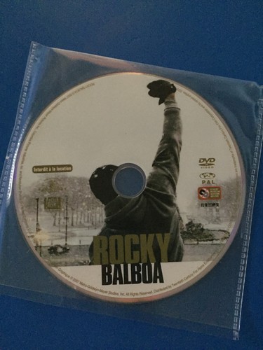 Rocky balboa dvd pochette - -,