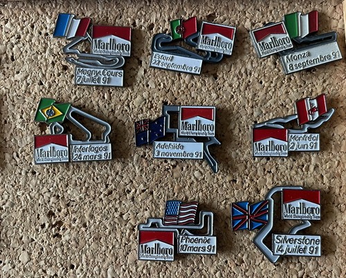 Lot pin marlboro circuit de - circuit,