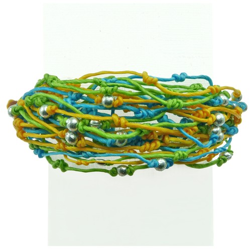 Bracelet femme cordons coton - bracelet,