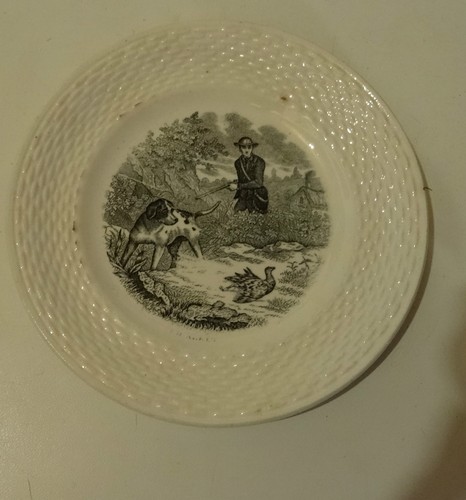 Assiettes dessert chasse - 3,