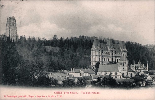 Cpa chiry pres noyon - 60,