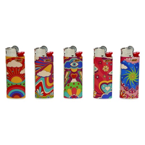 Briquet bic mini hippie - mini,