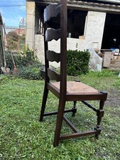 Chaises en Chêne Massif et paille