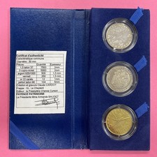 1 ,5 et 3 et 20 EURO TEMPORAIRE DES VILLES De Fayence  En Encart 1997 ETAT  NEUF