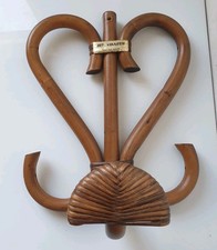 Porte manteau bambou rotin - manteau,