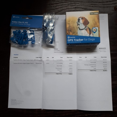Tractive dog gps - dog, with