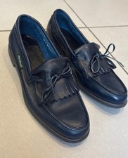 PARABOOT HOMME MOCASSIN BLEU MARINE TAILLE 41 = 7 UK