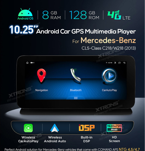 Xtrons autoradio gps mercedes - xtrons,