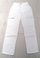 Pantalon cargo blanc Jennyfer taille 36