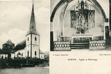 Carte SEWEN Eglise et Pèlerinage