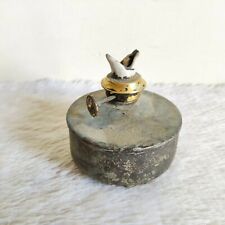 1950s Vintage Handcrafted Kérosène Huile Lampe Cheminée Mur Suspendu Crochet L53